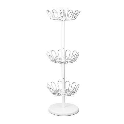 3-tier Revolving Shoe Rack