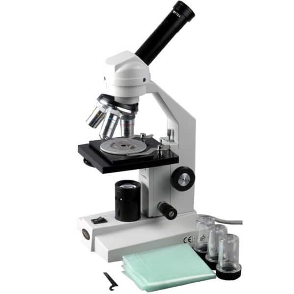 AmScope 40x-640x Polarizing and Brightfield Microscope - Bed Bath ...