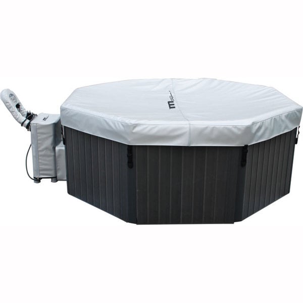 MSpa Super Tuscany 6 person Outdoor Woodframe Bubble Spa  