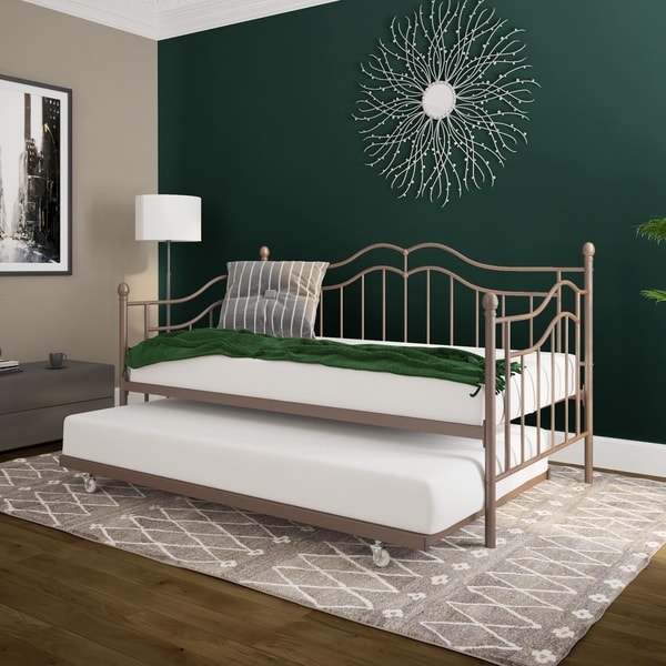 Avenue Greene Torino Metal Daybed and Trundle. Opens flyout.