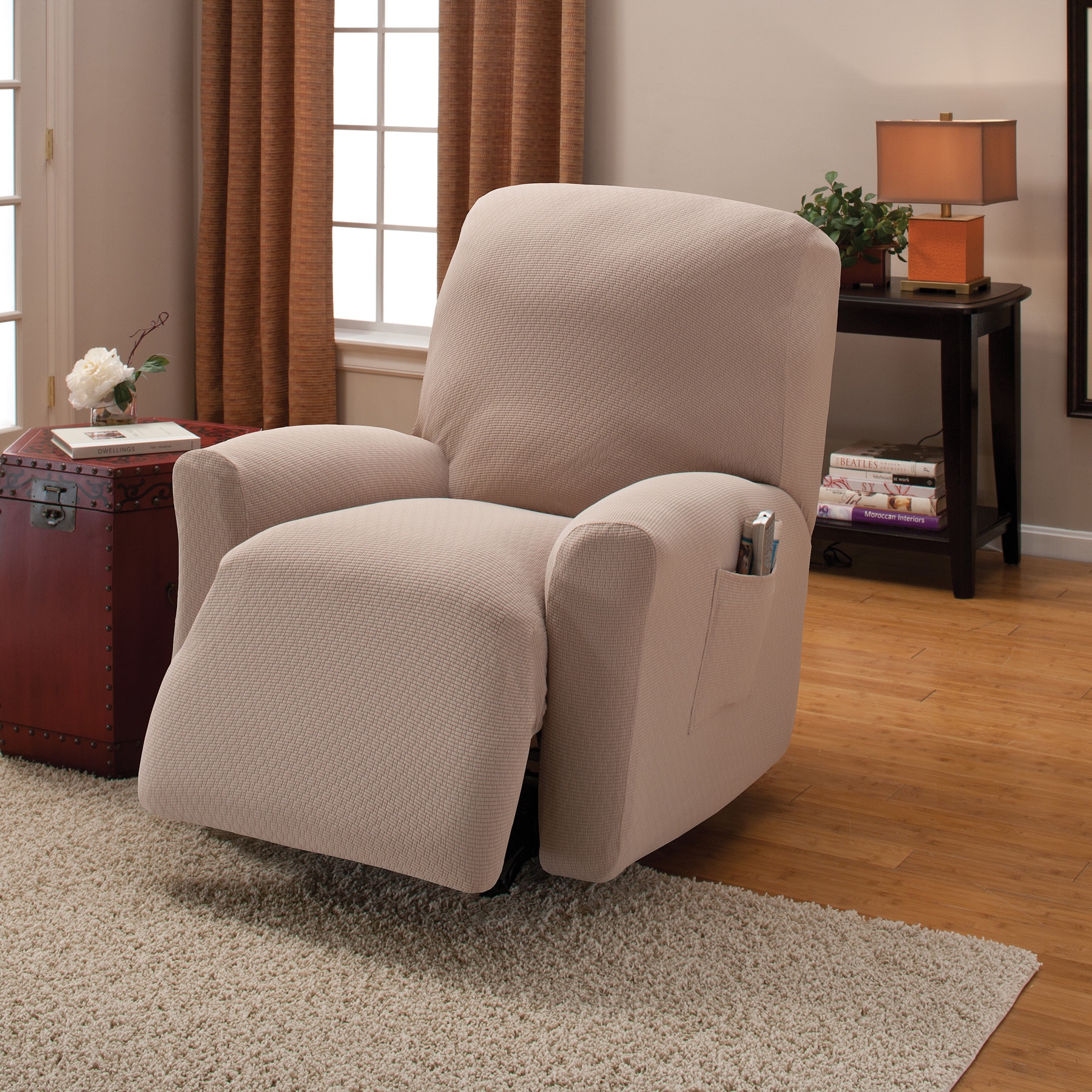 Jumbo discount recliner slipcover