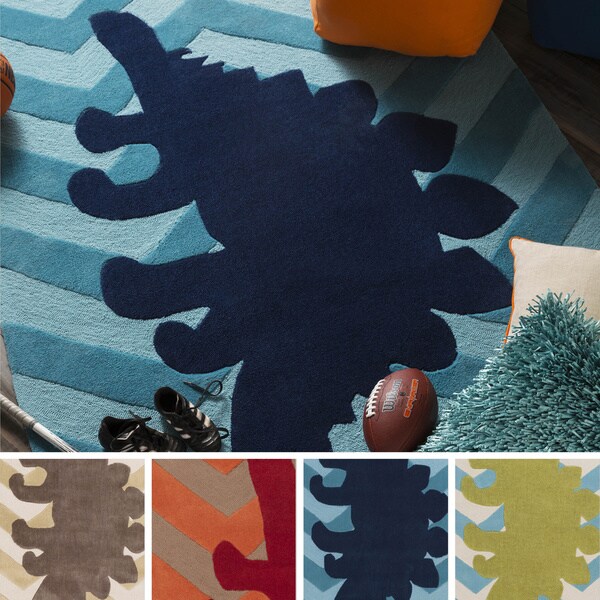 Hand-Tufted Mandy Geometric Area Rug - 8' x 11'