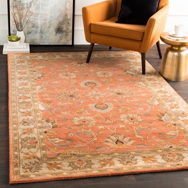 Hand-tufted Nia Traditional Wool Area Rug