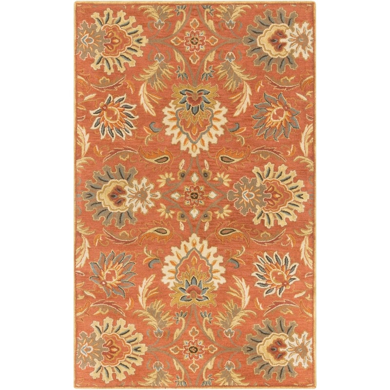 Handmade Tami Transitional Wool Area Rug