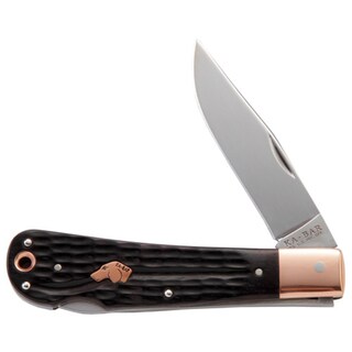 Ka-Bar Dog's Head Coppersmith Lockback Folding Knife
