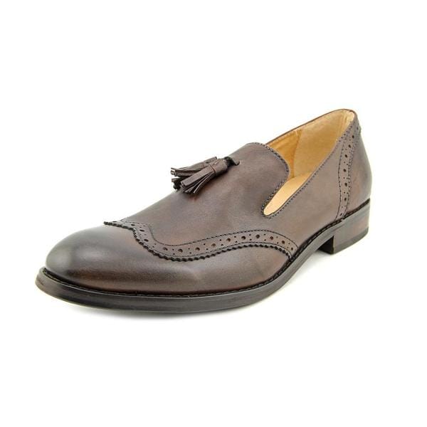 Fisk Mens Alfie Leather Dress Shoes