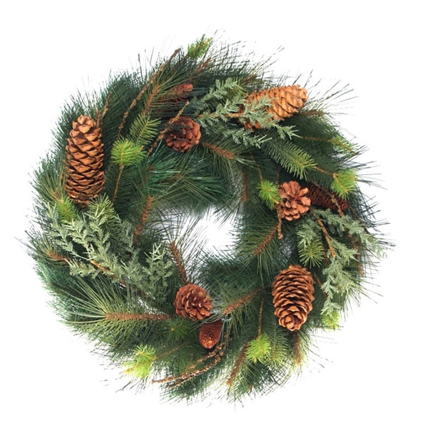 Pine Fir and Juniper Wreath   16871439   Shopping