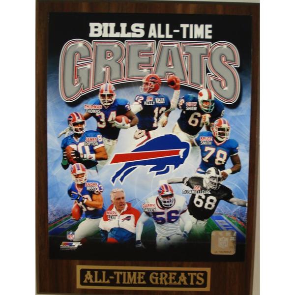 Buffalo Bills All Time Greats Plaque