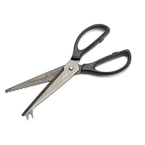 Titanium-coated Stainless Steel Black Cheese Scissors