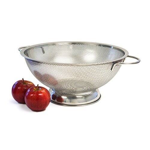 Culina 5-quart Finely Perforated Stainless Steel Colander