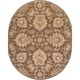 preview thumbnail 69 of 75, Handmade Tami Transitional Wool Area Rug Brown - 8' x 10' Oval - Runner/Oval