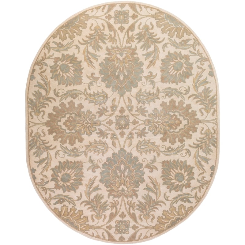 Handmade Tami Transitional Wool Area Rug