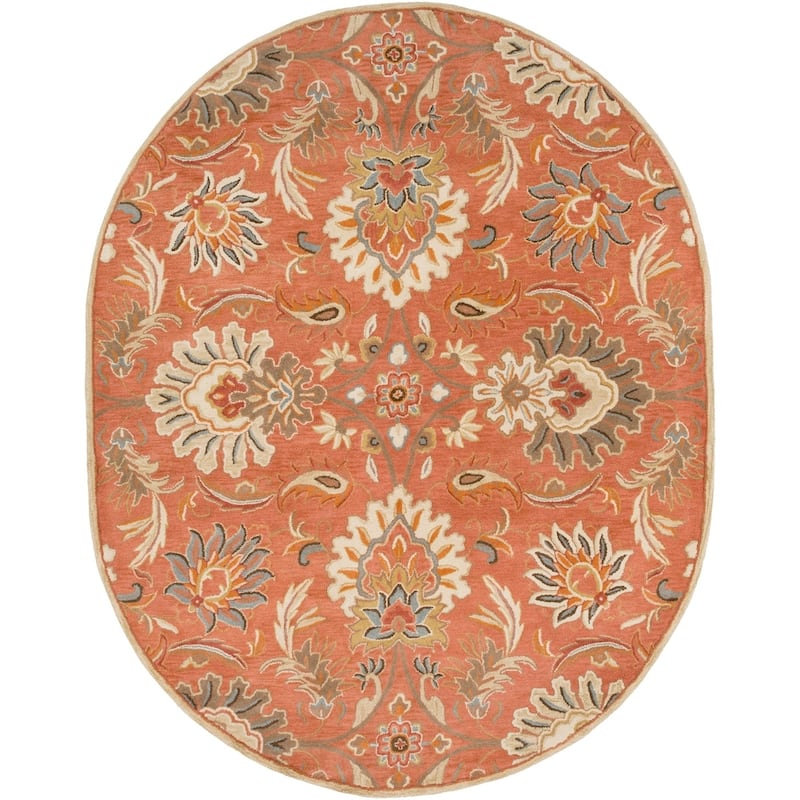 Handmade Tami Transitional Wool Area Rug