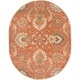 preview thumbnail 64 of 75, Handmade Tami Transitional Wool Area Rug Rust - 8' x 10' Oval - Runner/Oval