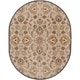 preview thumbnail 16 of 93, Handmade Trajan Persian Traditional Wool Area Rug 6' x 9' Oval - Beige - Runner/Oval