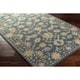 preview thumbnail 68 of 81, Handmade Nick Bordered Wool Area Rug