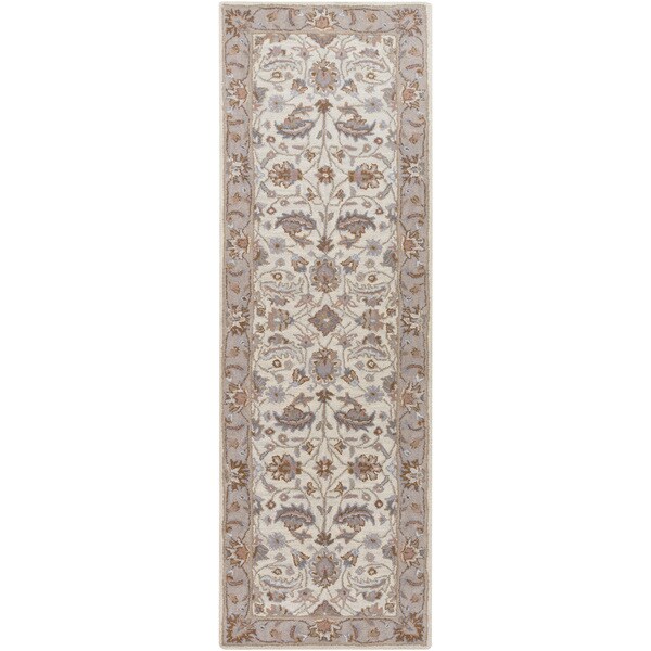 Hand-tufted Tiana Traditional Wool Area Rug