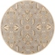 preview thumbnail 12 of 93, Handmade Trajan Persian Traditional Wool Area Rug 8' Round - Green - Runner/Round