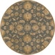 preview thumbnail 38 of 93, Handmade Trajan Persian Traditional Wool Area Rug 6' Round - Teal - Runner/Round