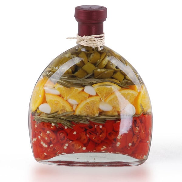 Chalice 8inch Decorative Infused Vinegar Bottle Free Shipping On