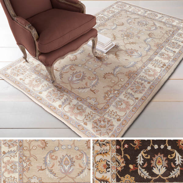 Hand-tufted Reid Traditional Wool Area Rug (12' x 15')