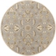 preview thumbnail 73 of 93, Handmade Trajan Persian Traditional Wool Area Rug 8' Round - Beige - Runner/Round