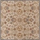 preview thumbnail 18 of 93, Handmade Trajan Persian Traditional Wool Area Rug 4' Square - Beige - Square/Runner