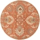preview thumbnail 37 of 75, Handmade Tami Transitional Wool Area Rug Rust - 4' Round - Runner/Round