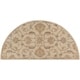 preview thumbnail 64 of 93, Handmade Trajan Persian Traditional Wool Area Rug 2' x 4' Hearth - Khaki - Hearth/Runner