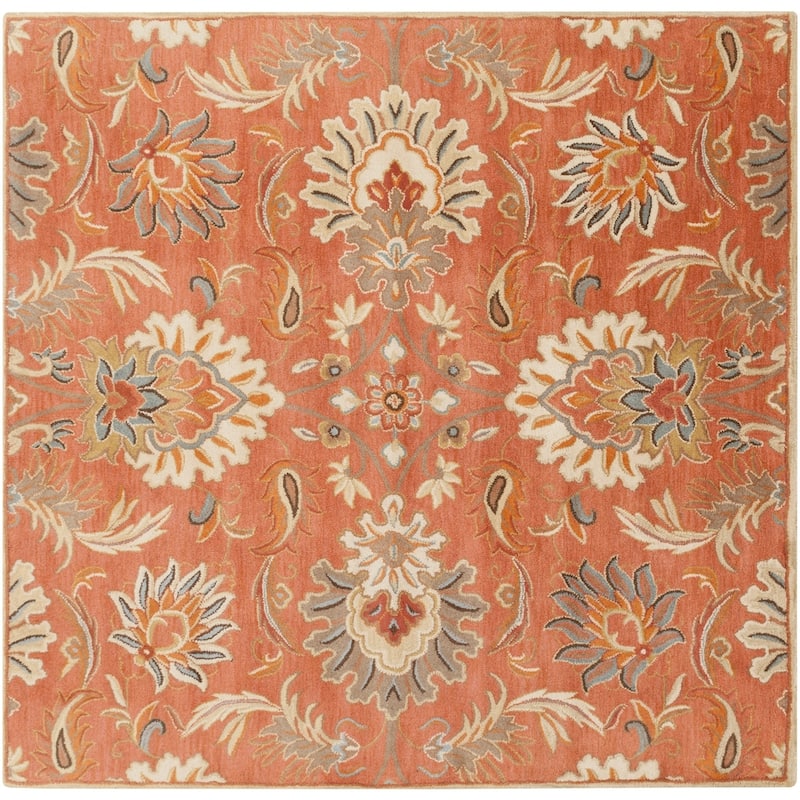 Handmade Tami Transitional Wool Area Rug