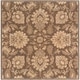 preview thumbnail 56 of 75, Handmade Tami Transitional Wool Area Rug Brown - 6' Square - Square/Runner