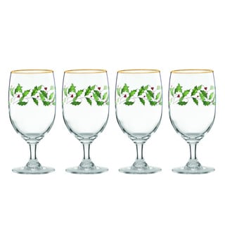 Lenox Holiday 4-Piece Iced Beverage Glass Set - Bed Bath & Beyond - 9694821