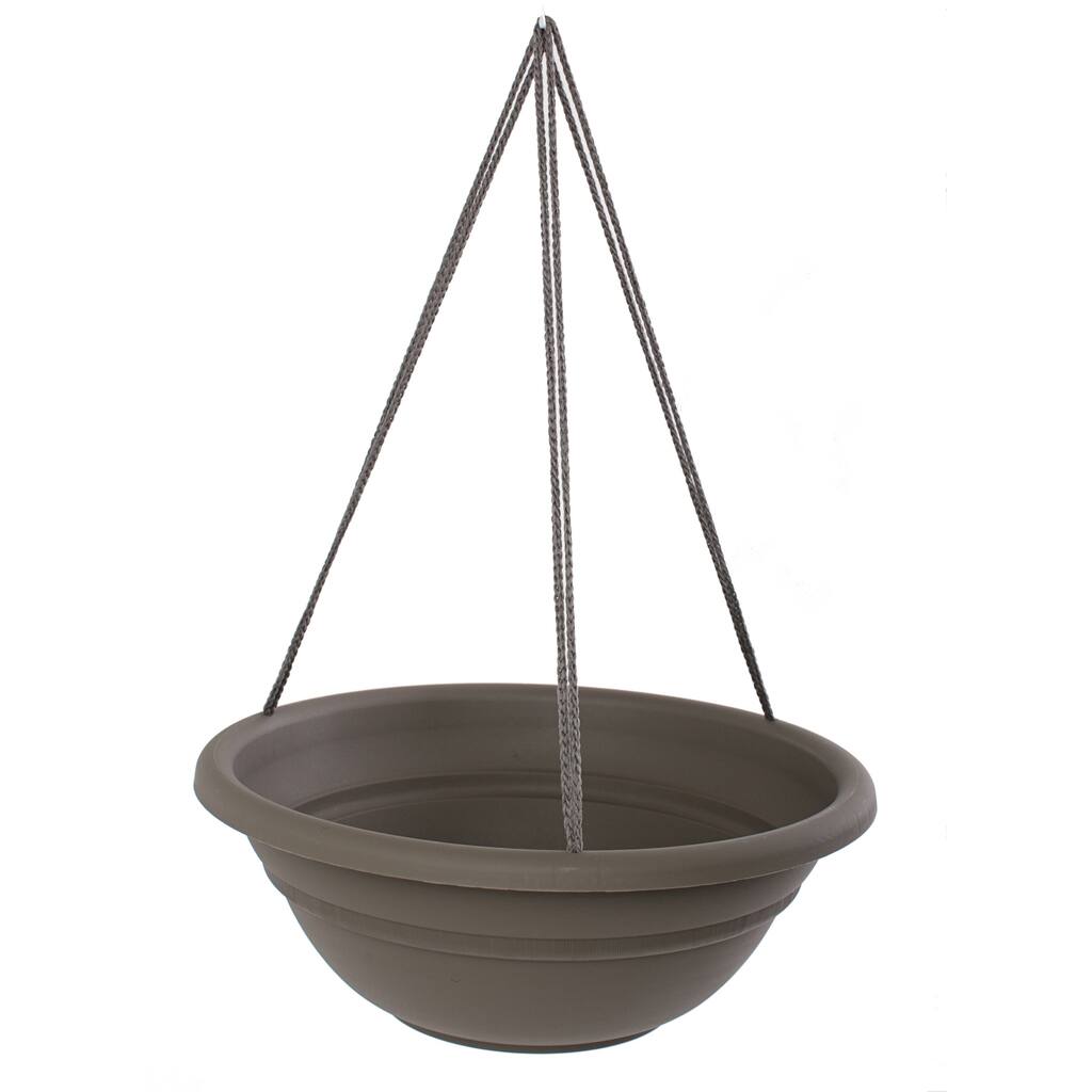Bloem 17-inch Milano Peppercorn Hanging Basket