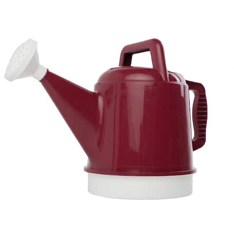 Bloem 2.5-gallon Deluxe Union red Watering Can