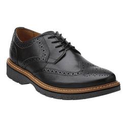 Clarks Newkirk Wing Black Leather 