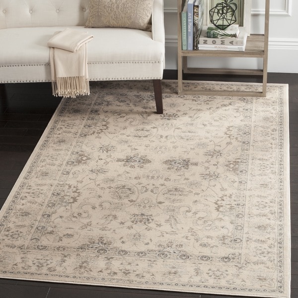 Safavieh Vintage Oriental Cream Distressed Rug (9' x 12')