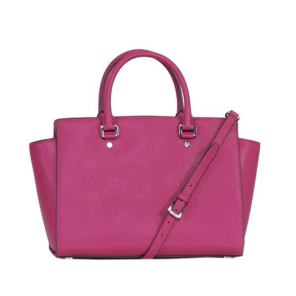 michael kors large selma top-zip satchel