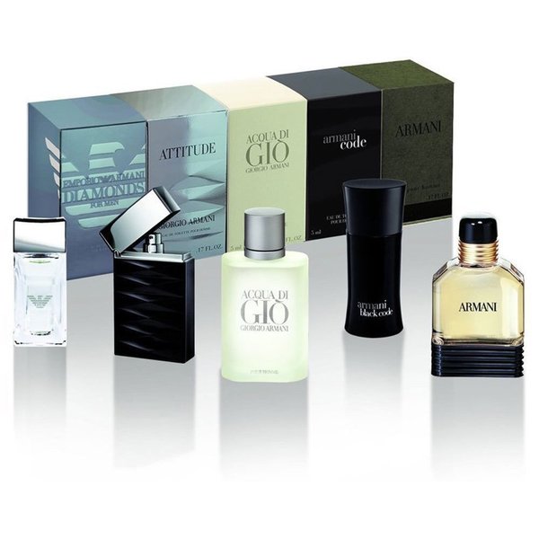 giorgio armani perfume mini set