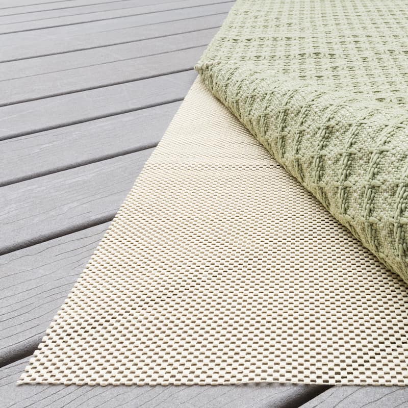Alexander Home Outdoor Non-slip Rug Pad - Beige