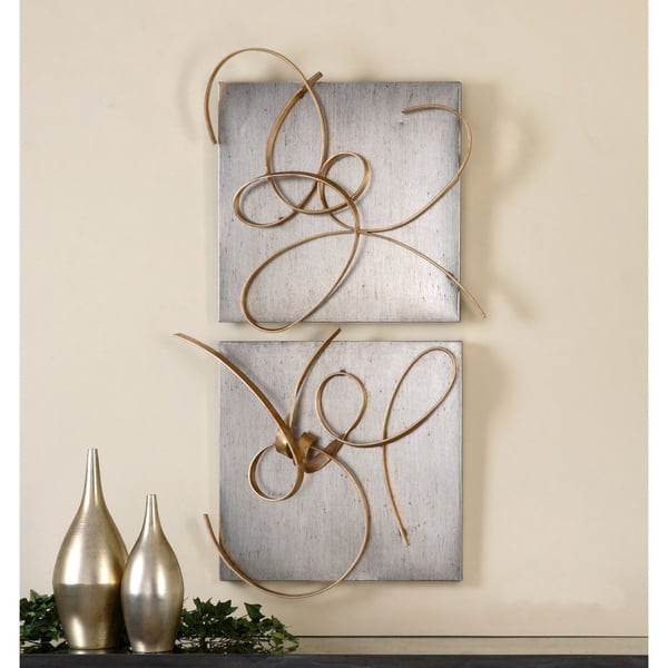 Uttermost Solid Wood Abstract And Geometric Wall Decor & Reviews
