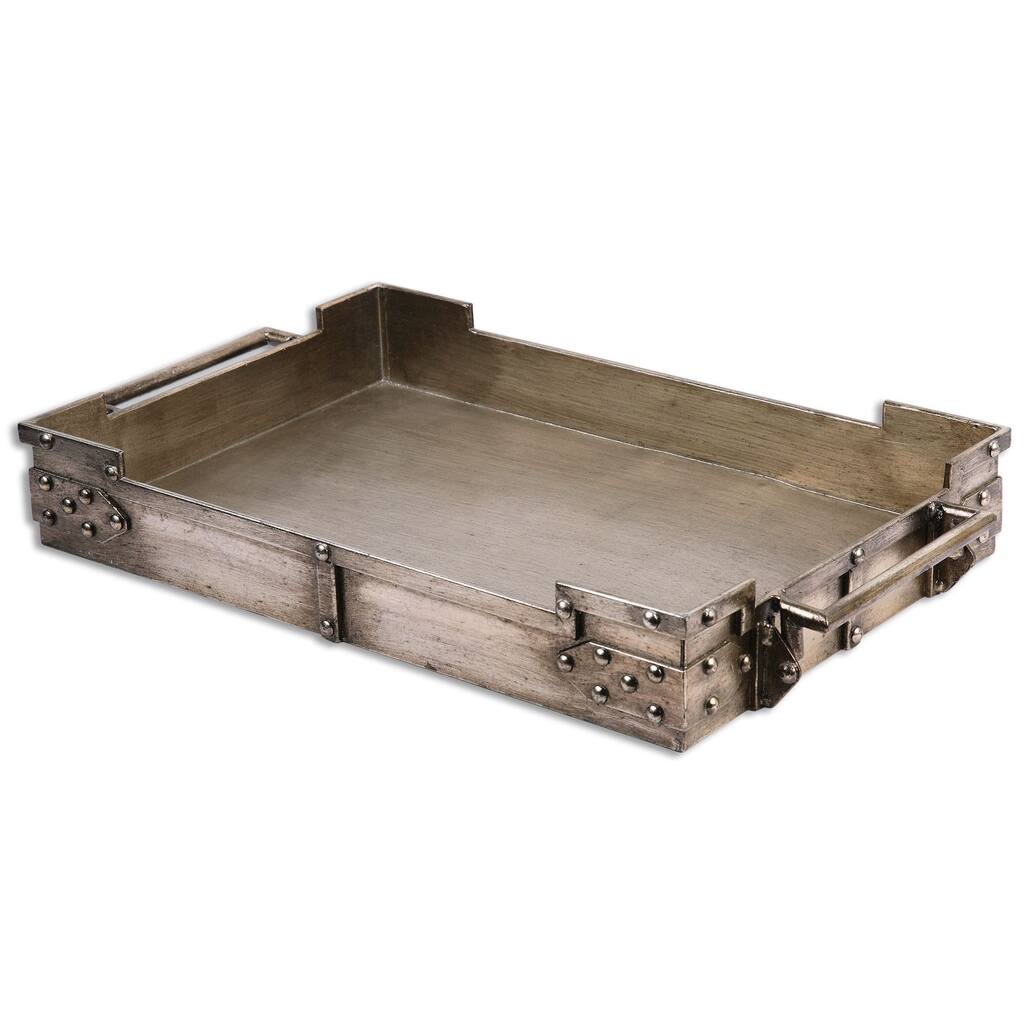 Uttermost Maja Silver Serving Tray