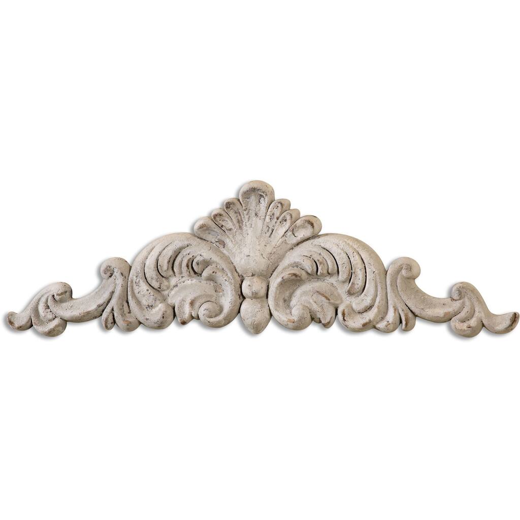Uttermost Montieri Ivory Wall Plaque
