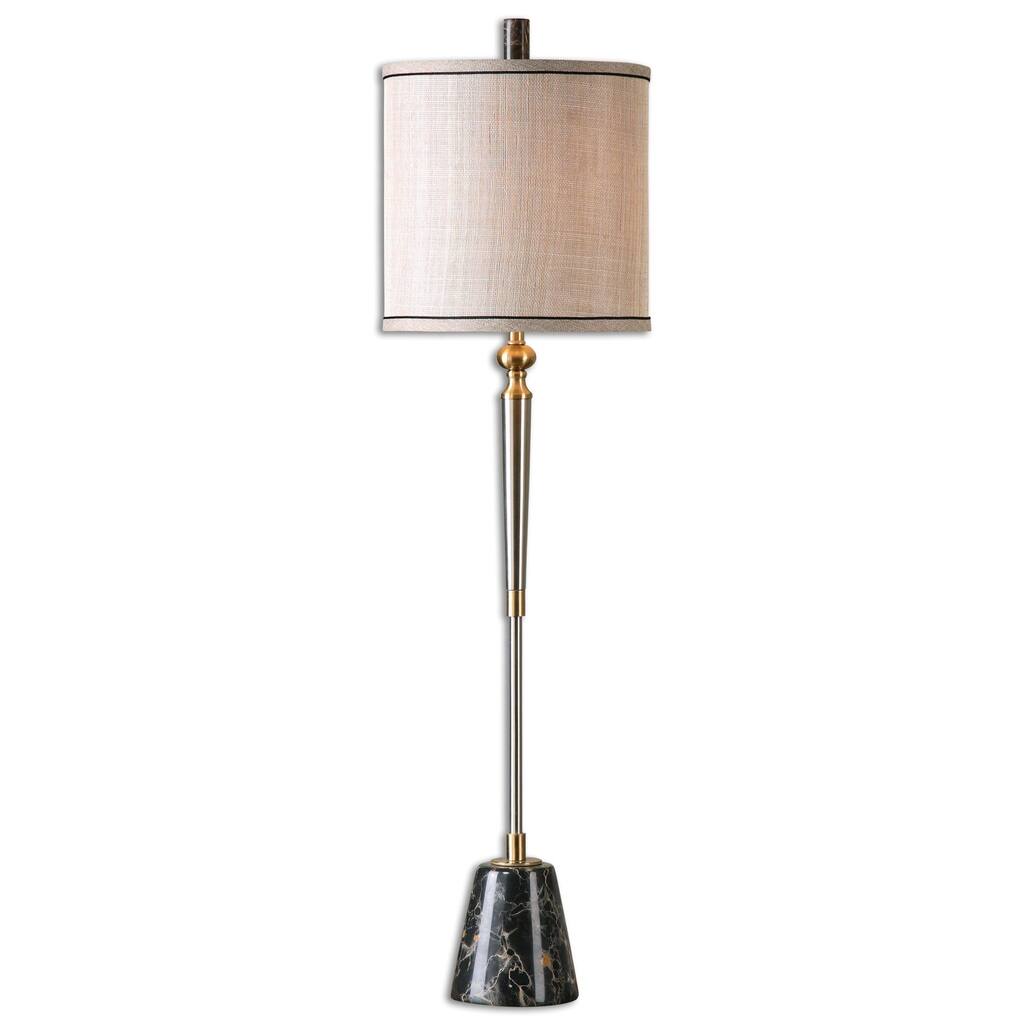 Uttermost Mossano Brushed Nickel Buffet Lamp