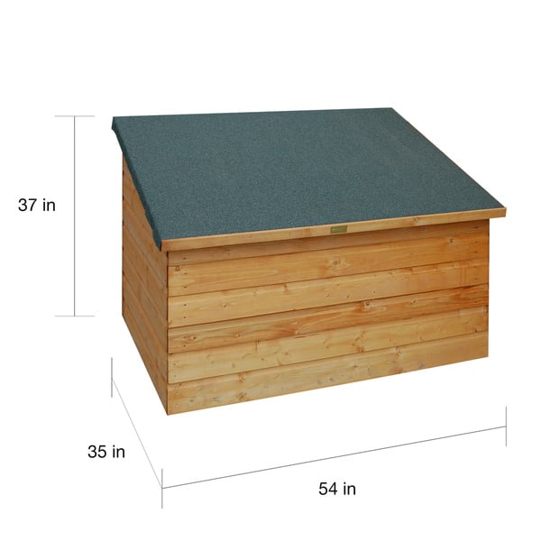 Outdoor Wood Deck Storage Box 9721719 Outdoor Wood Deck Storage Box