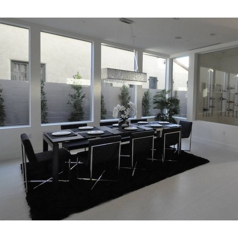 Spiral Chrome 9-light Linear Pendant