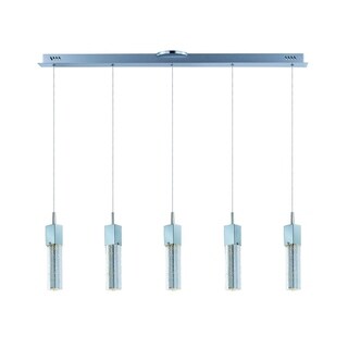 Fizz III 5-light LED Linear Pendant