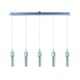 preview thumbnail 1 of 2, Fizz III 5-light LED Linear Pendant