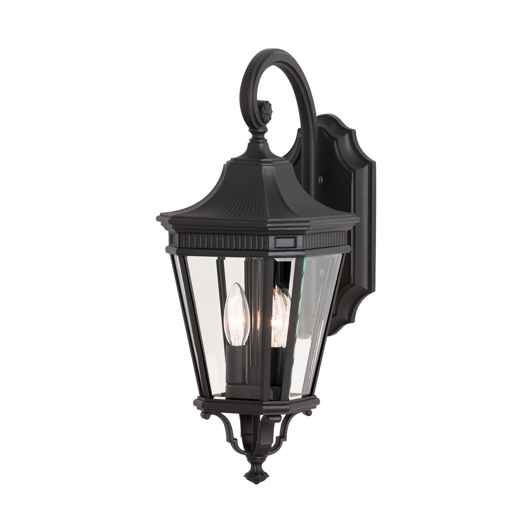 Home & Garden Kent 1 Light Black Outdoor Fixture Preferred Brand Choice ...