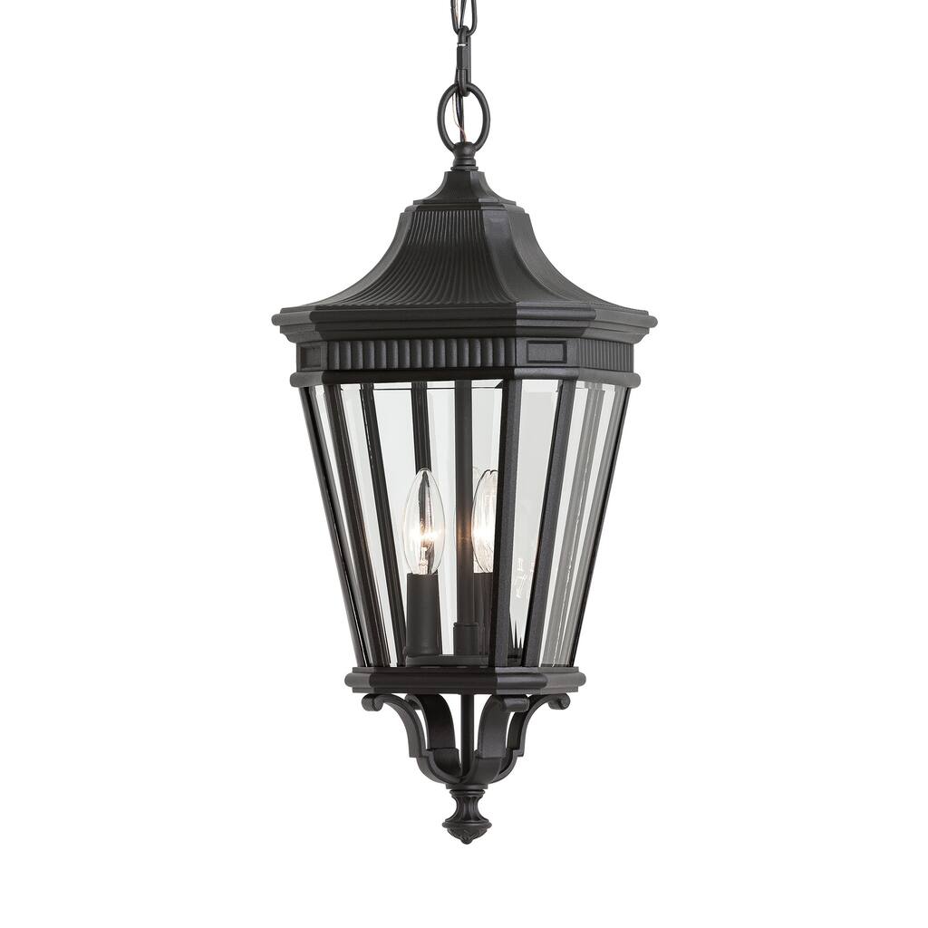 Feiss 3 - Light Pendant, Black