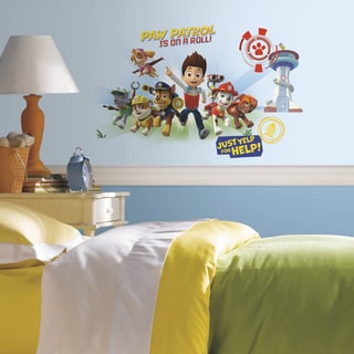 Paw Patrol Wall Graphix Peel and Stick Giant Wall Decals by RoomMates